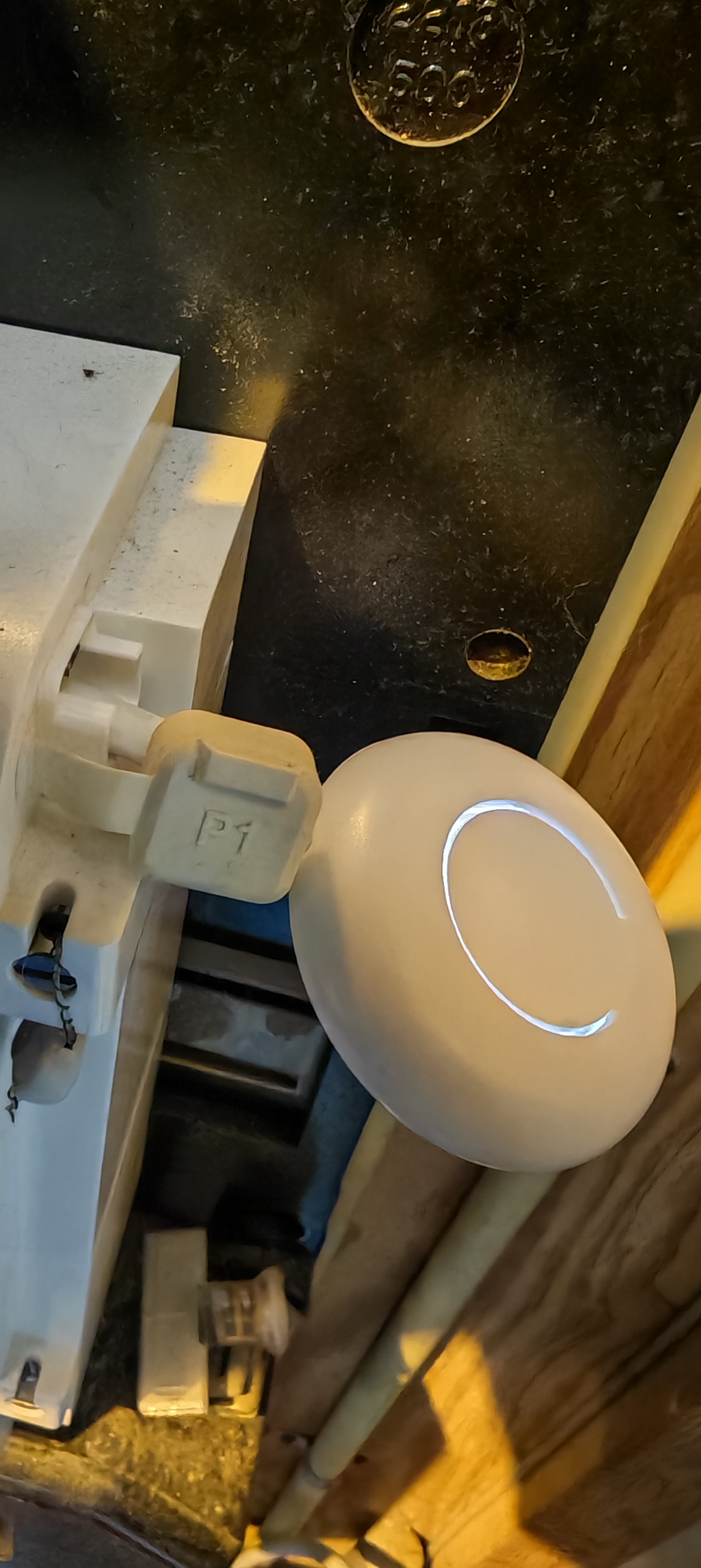 HomeWizard P1 Meter aangesloten in de slimme meter